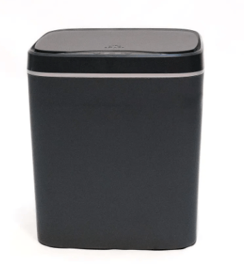 Cos de gunoi inteligent cu senzor SH-8620A, Gri, 12 L